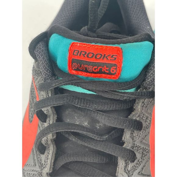 Brooks Sneakers Pure Grit 6 Women Size 7.5 Gray Pink Blue‎ Run Hike - Picture 3 of 14